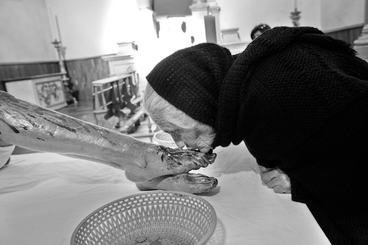 Veneración Añeja en Viernes Santo Teocaltiche 2012